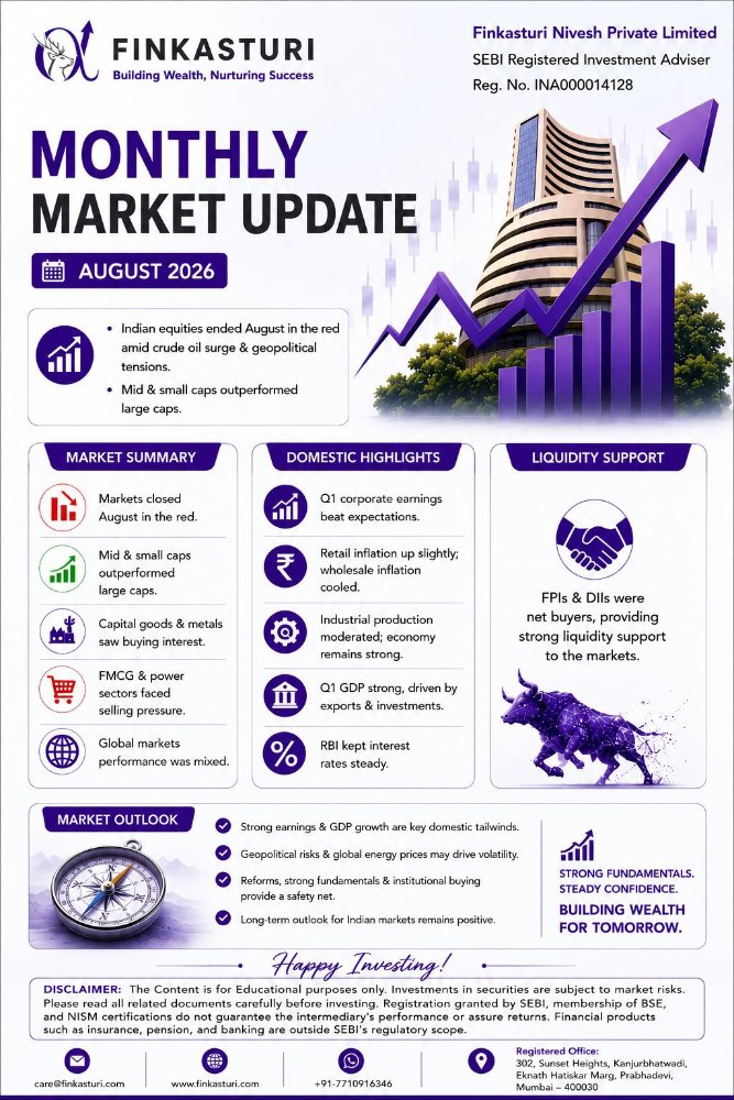 Infographic for The Month That Was: August 2026. The key points are also in the text of this post.